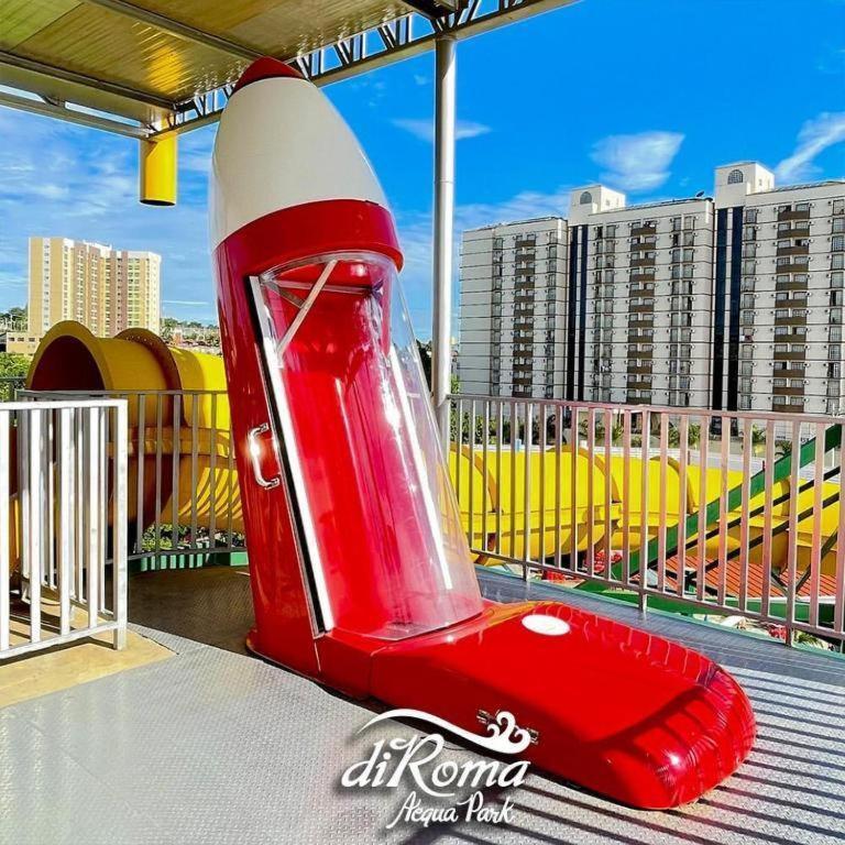 Imperio Romano - Bonus 1 Dia No Acqua Park Vulcao - Калдас-Новас Экстерьер фото