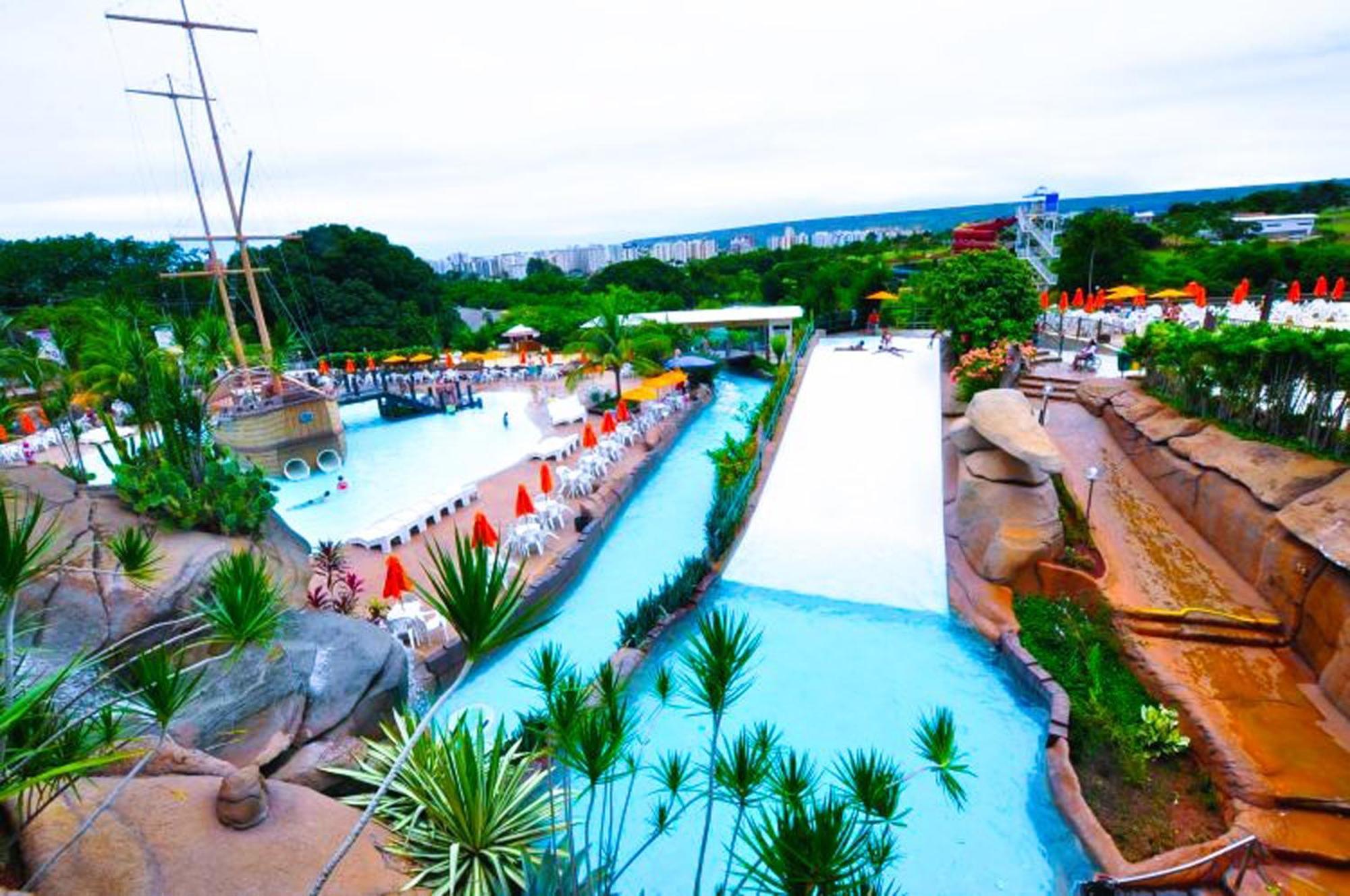 Imperio Romano - Bonus 1 Dia No Acqua Park Vulcao - Калдас-Новас Экстерьер фото